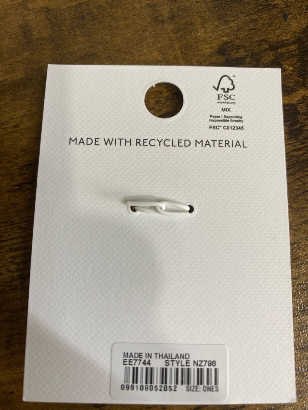 NWT MADEWELL Pierced Fish Charm - Picture 8 of 8